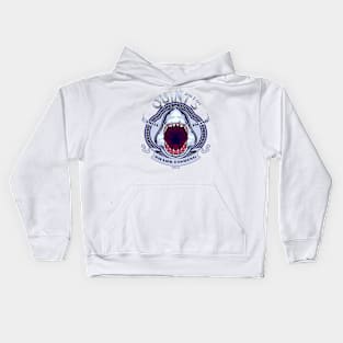 Quint`s shark fishing Kids Hoodie